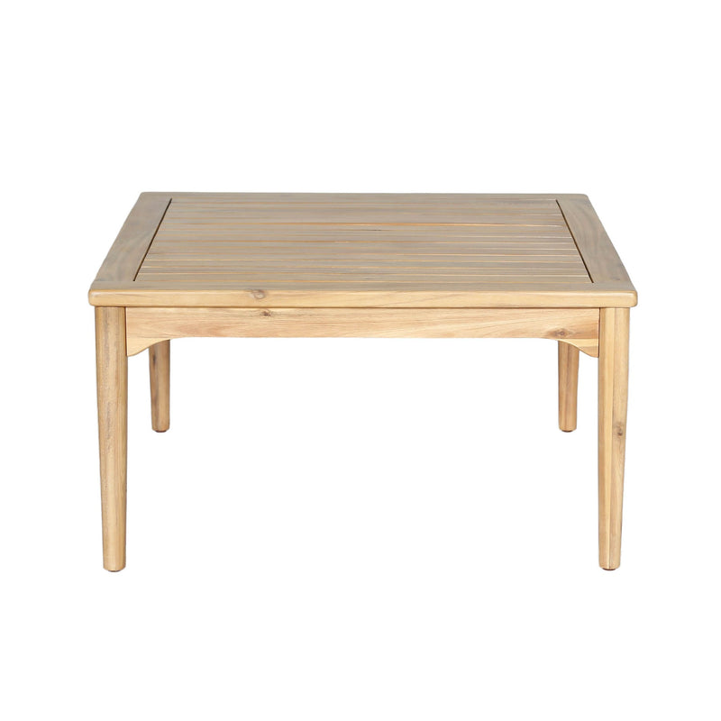 2. "Square Coffee Table for Outdoor Spaces - Sonoma Collection"