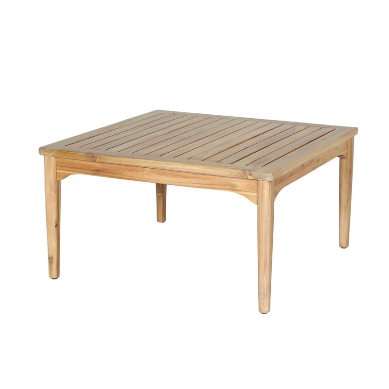 4. "Square Coffee Table for Outdoor Lounging - Sonoma Collection"