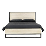 3. "Starlight King Bed - Premium Quality Construction for Durability"