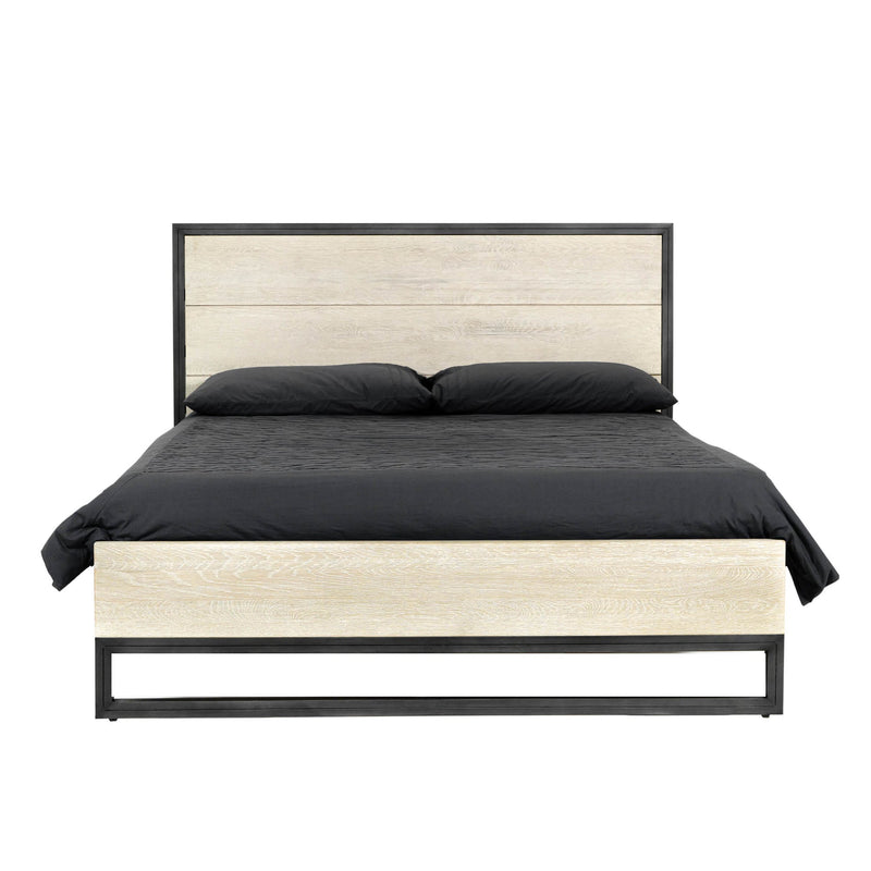 3. "Starlight King Bed - Premium Quality Construction for Durability"
