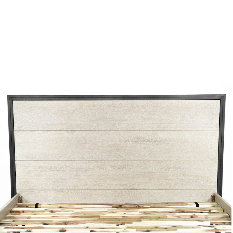 7. "Starlight King Bed - Superior Comfort for a Restful Night's Sleep"