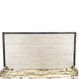 7. "Starlight Queen Bed - Durable and Long-lasting Construction"