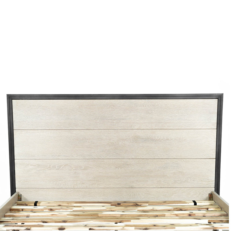 7. "Starlight Queen Bed - Durable and Long-lasting Construction"