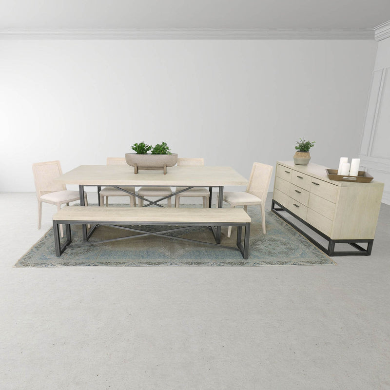 9. "Spacious Starlight Sideboard - Keep Your Home Clutter-Free with Ease"