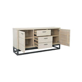 3. "Versatile Starlight Sideboard - Ideal for Organizing Home Essentials"