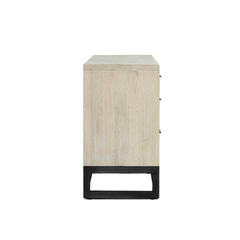 4. "Durable wooden Starlight 6 Drawer Dresser for long-lasting use"