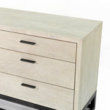 9. "Easy-to-maintain Starlight 6 Drawer Dresser for hassle-free cleaning"