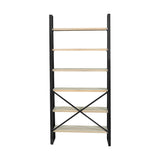 2. "Elegant Starlight Tall Bookcase with ample space for books and decor"