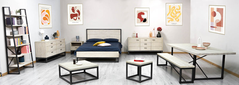 4. "Versatile Starlight Side Table for living room or bedroom decor"