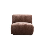 2. "Modern armless chair by Sterling Modular with sleek and stylish design"