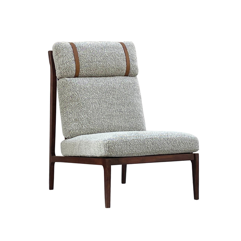 3. "Contemporary Studio Accent Chair with sturdy construction and stylish finish"