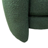 6. "Forest Green Dune Club Chair with ergonomic design for ultimate comfort"
