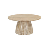 1. "Truffle Coffee Table with sleek design and ample storage"