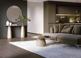 6. "Functional Truffle Coffee Table with hidden compartments"