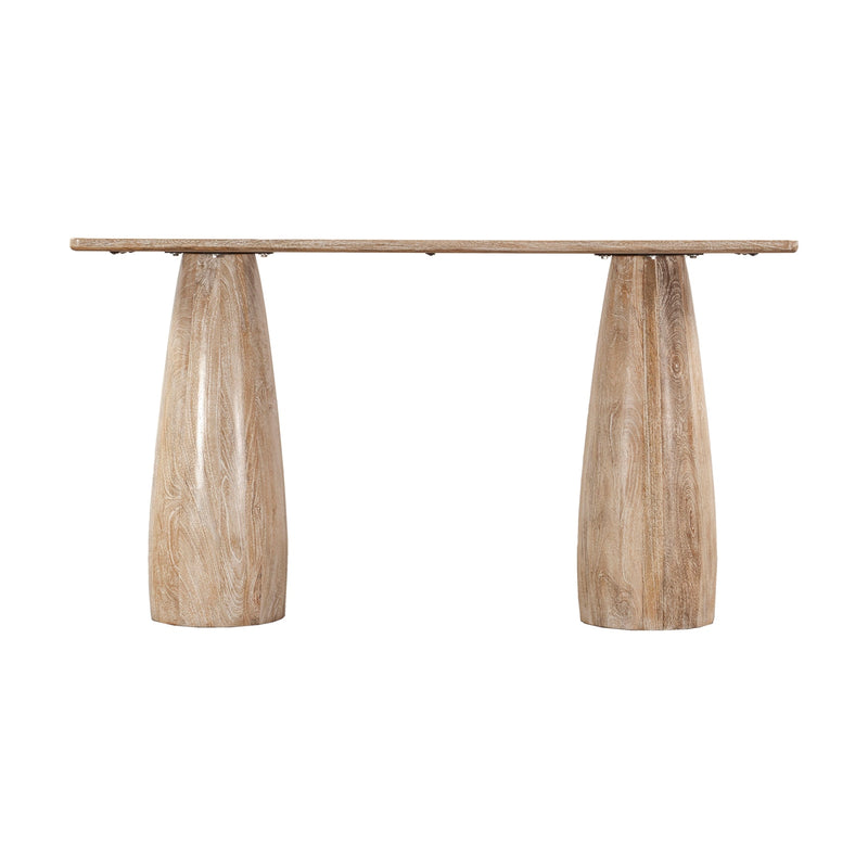 2. "Elegant Truffle Console Table for modern interiors"