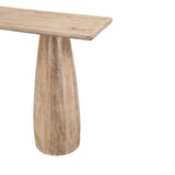 5. "Functional Truffle Console Table for entryways or living rooms"