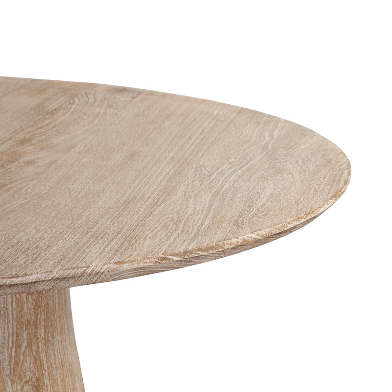 4. "Truffle Round Dining Table - Perfect for Intimate Gatherings and Family Meals"