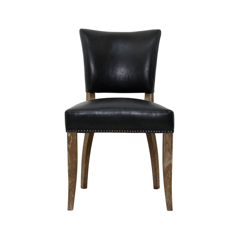 2. Stylish Luther Dining Chair - Black for modern interiors