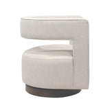 3. "Stylish Romer Club Chair with tufted backrest"