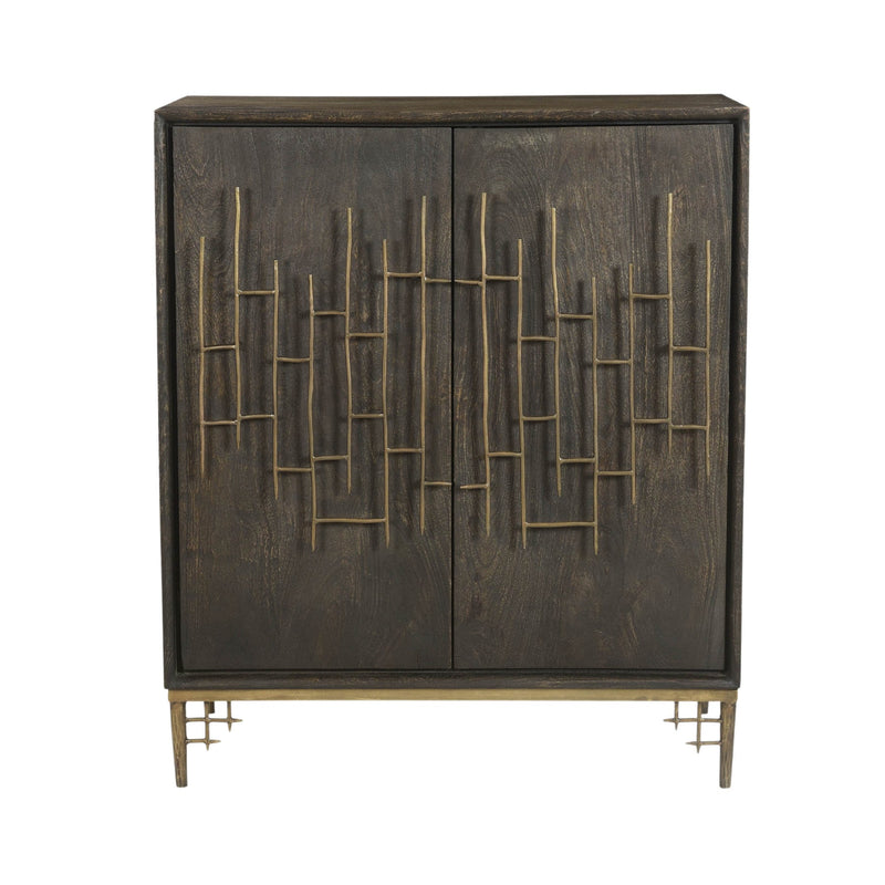 2. "Confucius Cabinet - Handcrafted wooden furniture with intricate detailing"