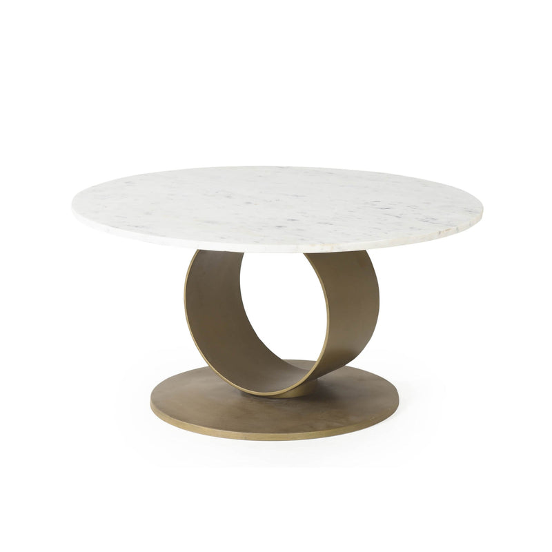 1. "Juno Coffee Table with sleek design and tempered glass top"