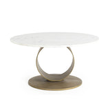 2. "Modern Juno Coffee Table featuring solid wood legs and spacious storage shelf"