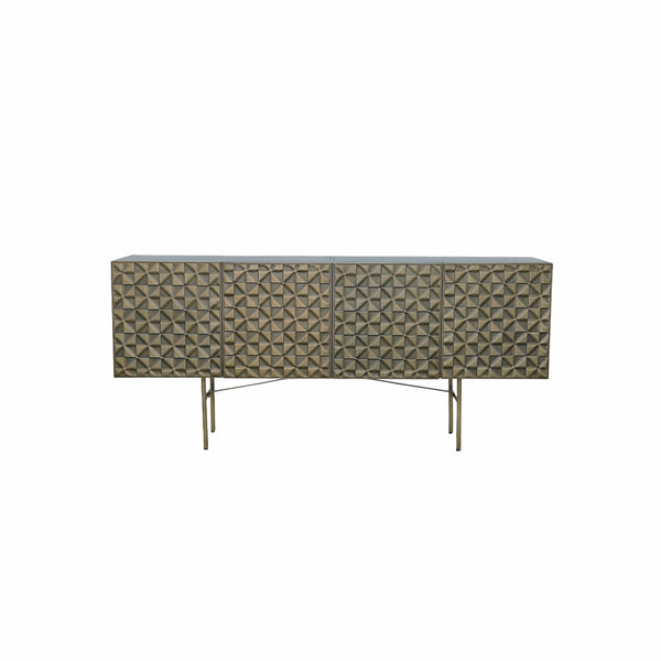 2. "Stylish Carina Sideboard featuring a modern and versatile look"