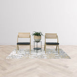 4. "Halley Side Table - Compact size perfect for small spaces or apartments"