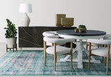 9. "Sleek Kiara Sideboard with a medium-sized footprint, ideal for smaller spaces"