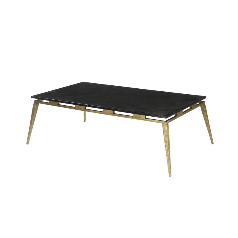 1. "Eclipse Coffee Table with sleek modern design and tempered glass top"