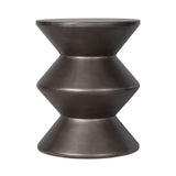 2. "Bronze Concrete Inverted Side Table - perfect addition to modern interiors"