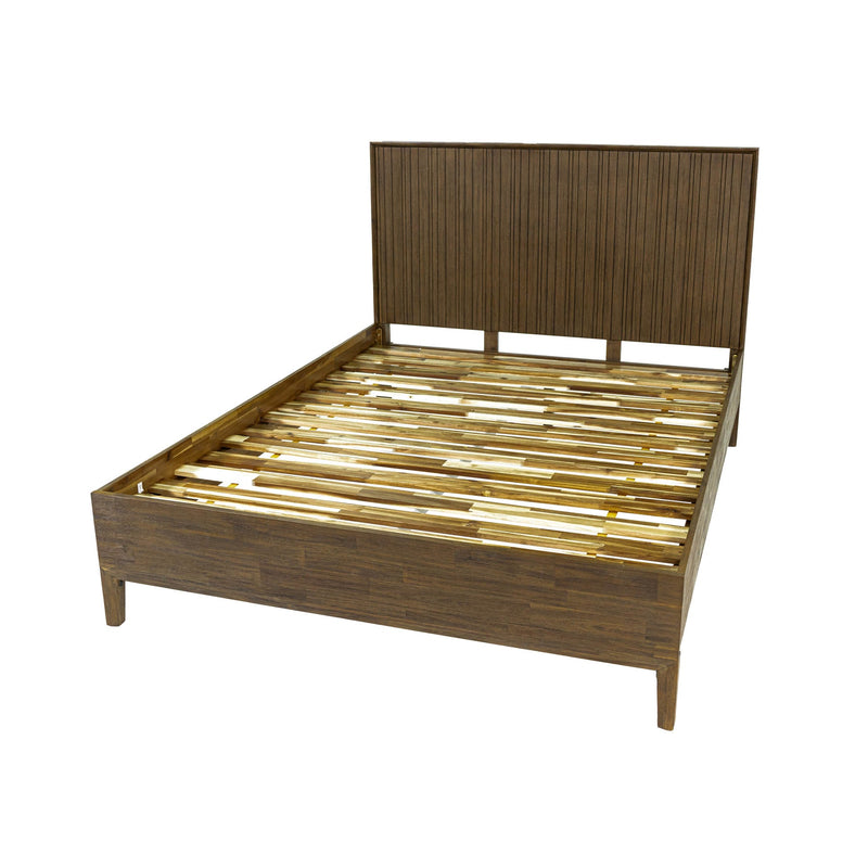 5. "West Queen Bed - Sturdy construction and durable materials for long-lasting use"