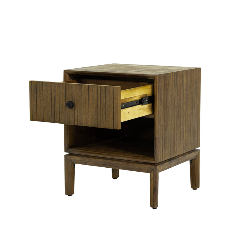 3. "Stylish West Nightstand with sleek finish and sturdy construction"