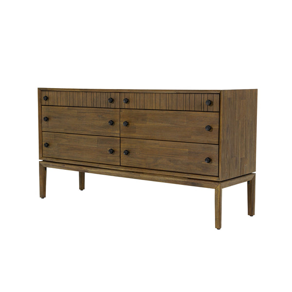1. "West Dresser 6 Drawers - Sleek and spacious storage solution for your bedroom"