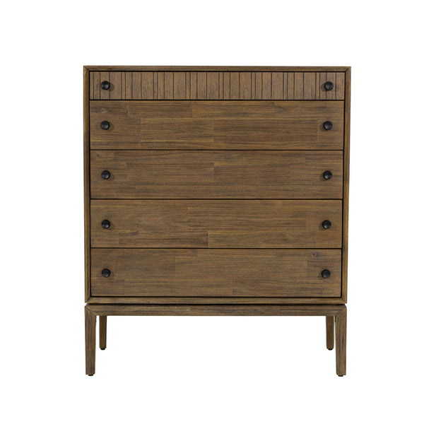 2. "Medium-sized image of West Chest 5 Drawers - Organize Your Belongings with Ease"
