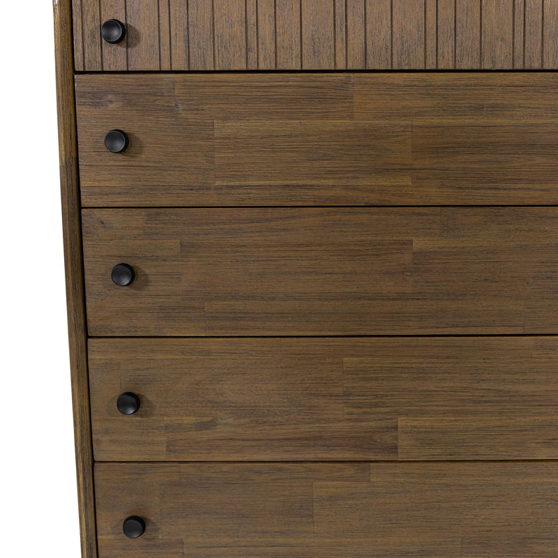 7. "12-Drawer West Chest - Versatile Storage Option for Bedrooms, Living Rooms, and Offices"