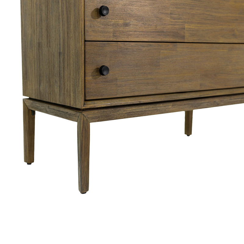 8. "Image of West Chest 5 Drawers - Modern Design to Complement Any Interior Style"