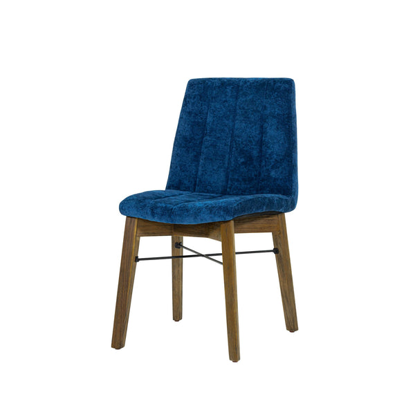 1. "West Dining Chair in sleek black finish"