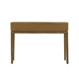 4. "Sturdy West Console Table with a durable construction"