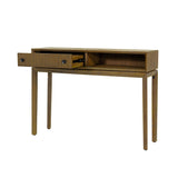 5. "Modern West Console Table with a minimalist aesthetic"