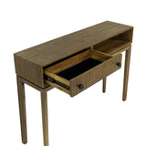 8. "Space-saving West Console Table ideal for small apartments"